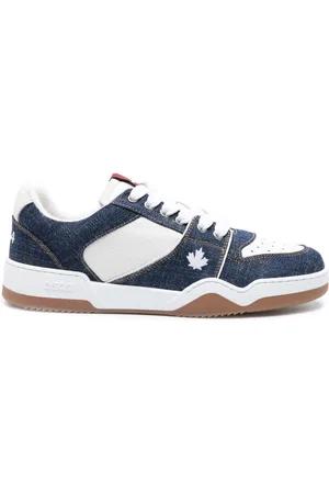 Dsquared2 Zapatillas Spiker con paneles vaqueros