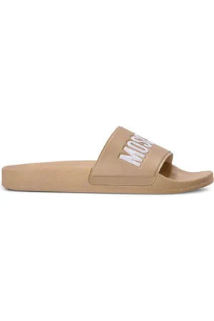 Moschino Sandalias con logo en relieve
