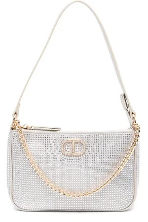 Twin-Set Bolso de hombro Petite con cristal