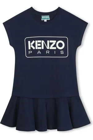 Kenzo Vestido corto con logo estampado