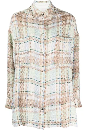 IRO Sobrecamisa de tweed maryse