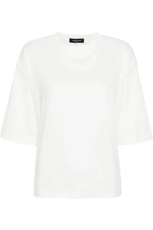 Fabiana Filippi Camiseta con detalle de cadena