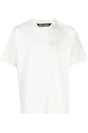 Palm Angels Camiseta con logo bordado