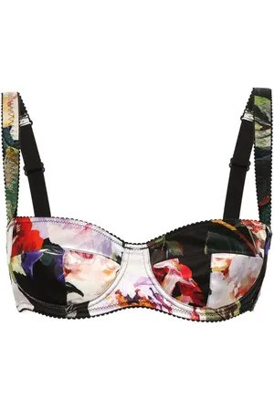 Dolce & Gabbana Sujetador balconette con estampado floral