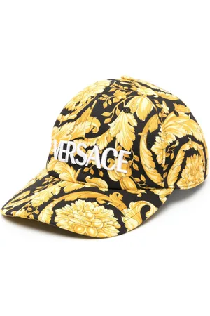 VERSACE Gorra con motivo Barocco y logo bordado