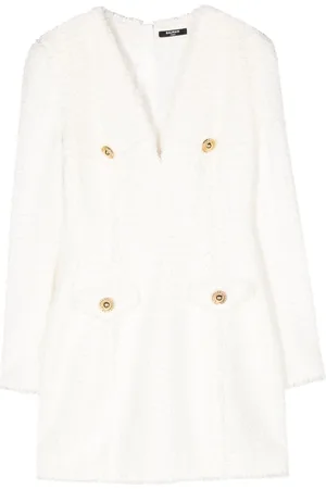 Balmain Vestido corto de tweed