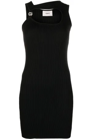 COPERNI Vestido corto con placa del logo