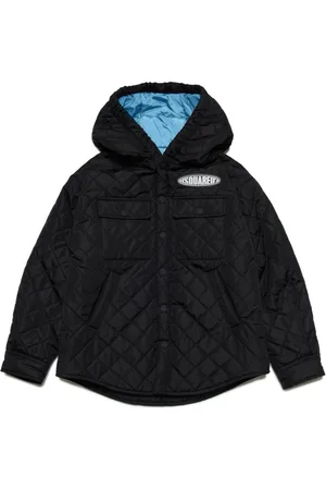 Dsquared2 Chaqueta con aplique del logo