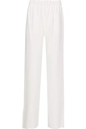 VALENTINO GARAVANI Pantalones anchos de seda
