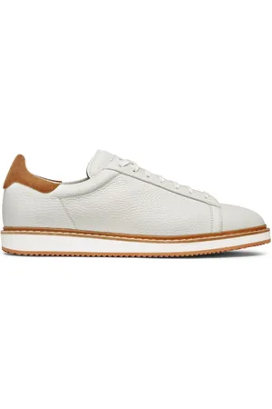 Brunello Cucinelli Zapatillas bajas con ribete en contraste