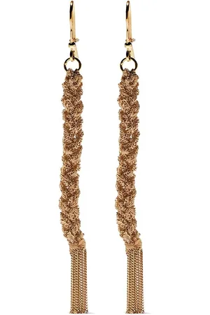 CAROLINA BUCCI Pendientes Lucky en oro amarillo de 18kt