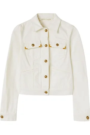 Palm Angels Chaqueta vaquera con cuello italiano