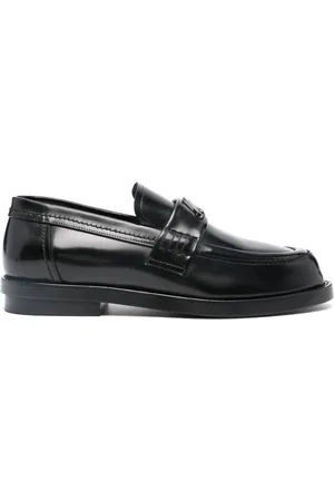 Alexander McQueen Mocasines con placa del logo