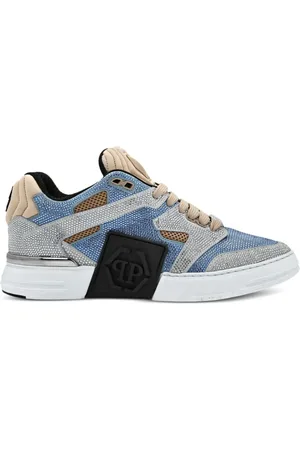 Philipp Plein Zapatillas Mix con parche del logo