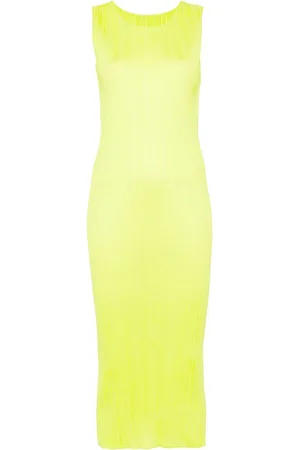 PLEATS PLEASE ISSEY MIYAKE Vestido midi New Colorful Basics 3