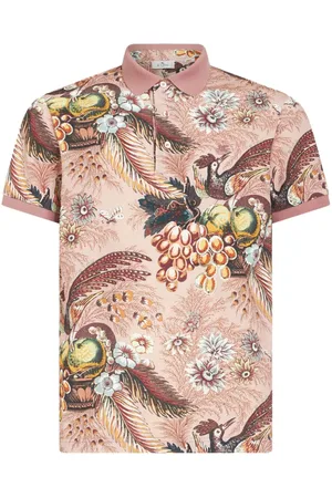 Etro Polo con estampado floral