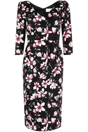 Cubus Vestido midi Scarlet
