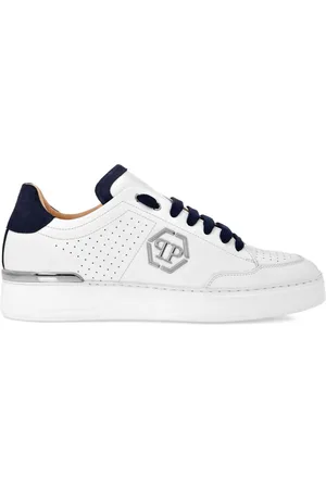 Philipp Plein Zapatillas con cordones y aplique del logo