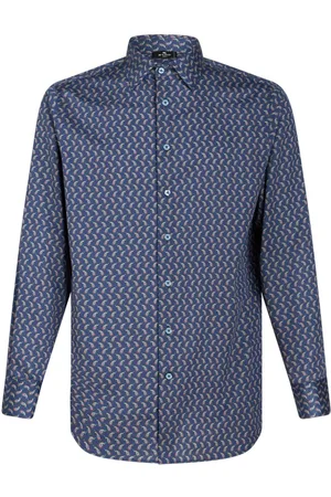 Etro Camisa con estampado de cachemira