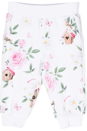 MONNALISA Pantalones con estampado floral