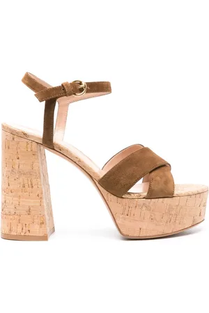 Gianvito Rossi Sandalias con plataforma de 128 mm