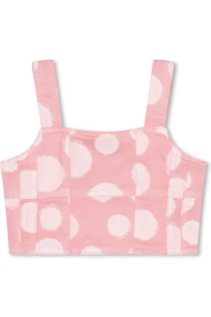 Marc Jacobs Top corto con diseño de lunares