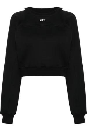 OFF-WHITE Sudadera corta a capas