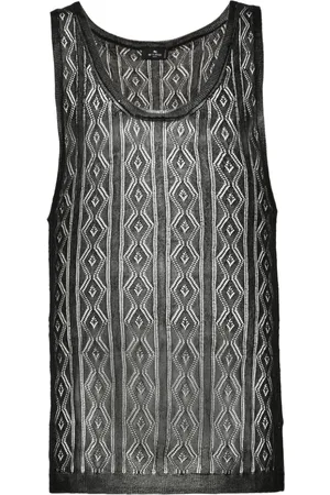 Etro Top de punto flojo
