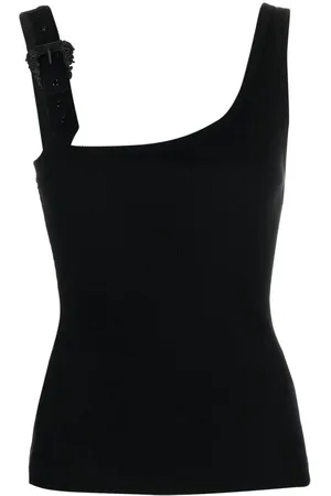 VERSACE Top con hebilla