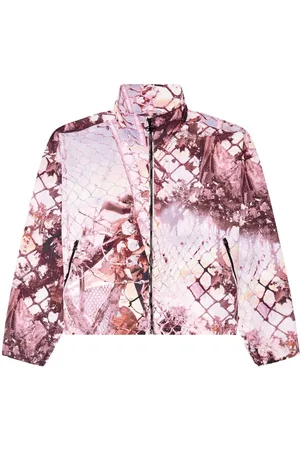 Diesel Chaqueta G-Windor-N1 con estampado de piel de serpiente