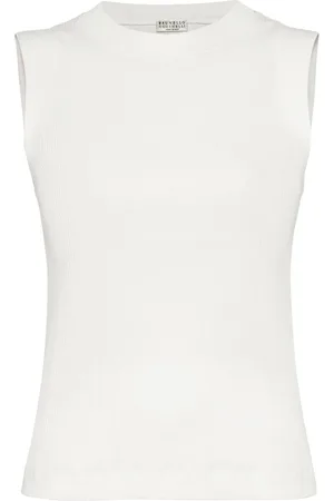 Brunello Cucinelli Top sin mangas ajustado