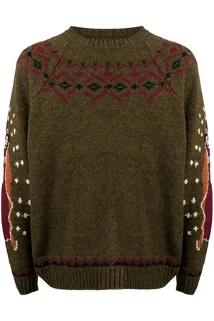 KAPITAL Jersey con motivo 5G en intarsia