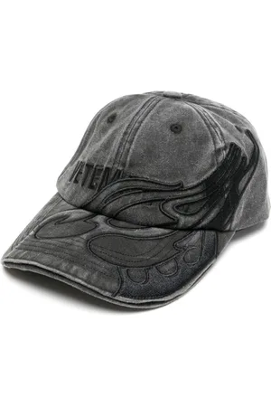 Vetements Gorra con logo y motivo Flame