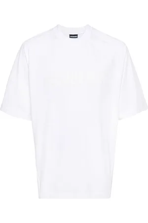Jacquemus Camiseta Typo con logo estampado