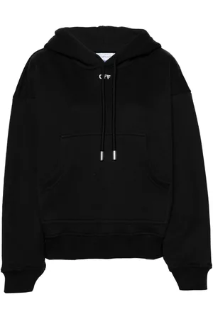 OFF-WHITE Sudadera con capucha y logo bordado