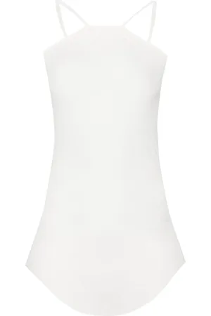 Rick Owens Top de canalé sin mangas Scorpio