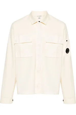 C.P. Company Camisa con detalle de lentes