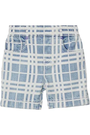 Burberry Pantalones vaqueros cortos a cuadros IP