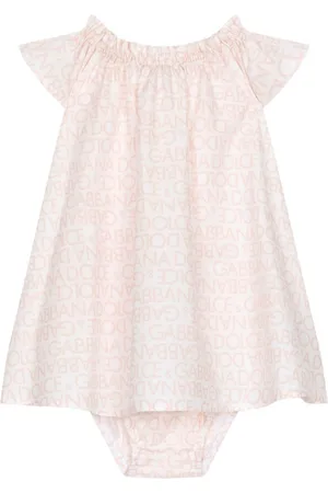 Dolce & Gabbana Vestido con logo estampado