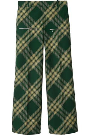 Burberry Pantalones de vestir a cuadros