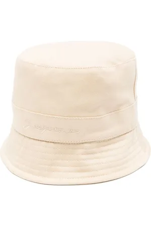 Jacquemus Sombrero de pescador con logo bordado