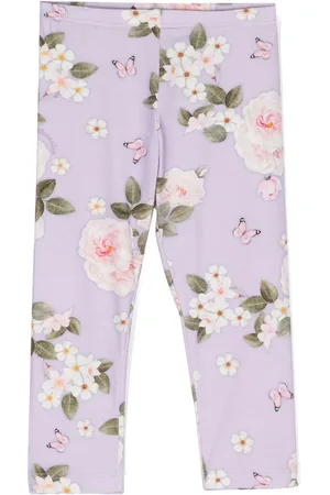 MONNALISA Leggins con motivo floral