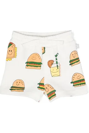 Stella McCartney Bermudas con estampado gráfico