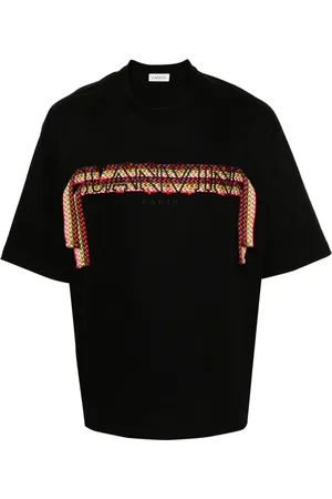Lanvin Camiseta con detalle de encaje