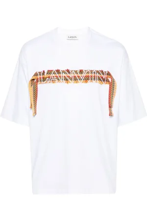 Lanvin Camiseta Curb bordada