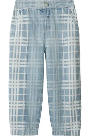 Burberry Pantalones ajustados a cuadros