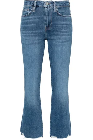 Frame Vaqueros Le Crop Mini Boot