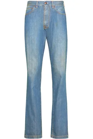 Maison Margiela Vaqueros Americana con dobladillo vuelto