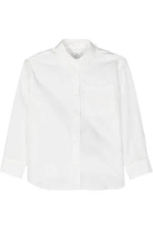 Etro Camisa con bordado Pegaso