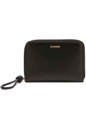 Jil Sander Cartera con cremallera en el contorno